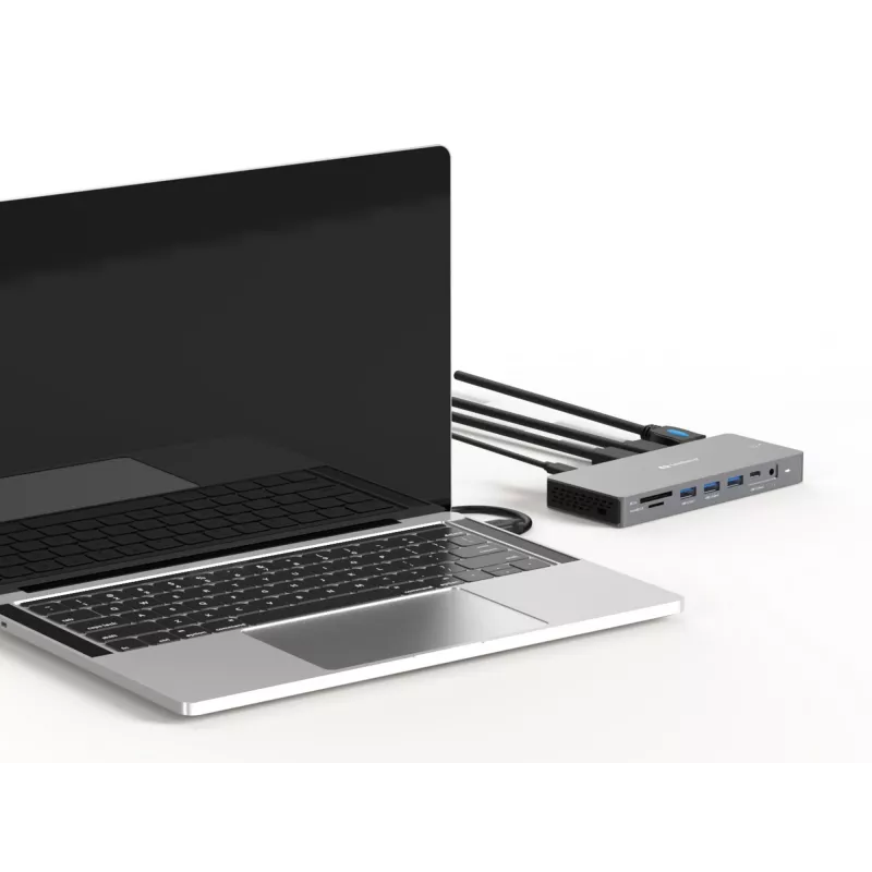 Sandberg USB-C 13in1 DockingStation Pro Wired USB 3.2 Gen 1 USB-C