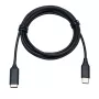 Jabra Link pikenduskaabel: USB-C USB-C-le, 1,2 m, USB C, USB C, must