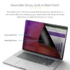 StarTech.com 14-tollise MacBook Pro 21/23 privaatsusekraan, kullast filter täiustatud privaatsusega, arvuti turvakilp, kahepoolne ekraanikaitse, +/- 30 kraadi