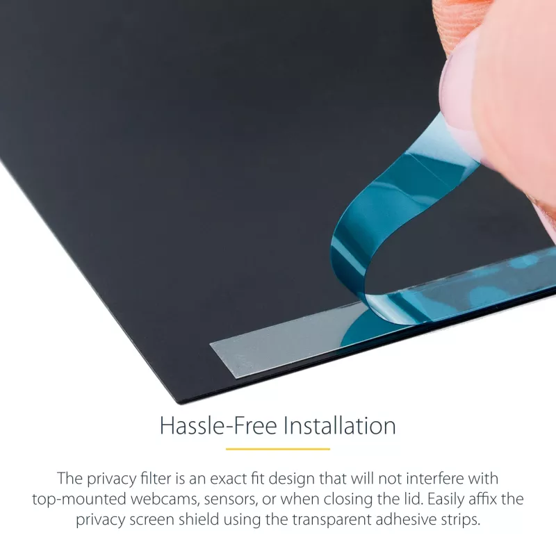 StarTech.com 14-tollise MacBook Pro 21/23 privaatsusekraan, kullast filter täiustatud privaatsusega, arvuti turvakilp, kahepoolne ekraanikaitse, +/- 30 kraadi