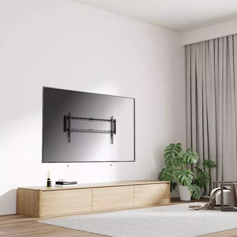 TV-kinnitus VALUE 17.99.1224 Must 2,29 m 75 kg kandevõime