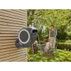 Seinale kinnitatav voolikuhoidik Gardena RollUp Automatic Must hall