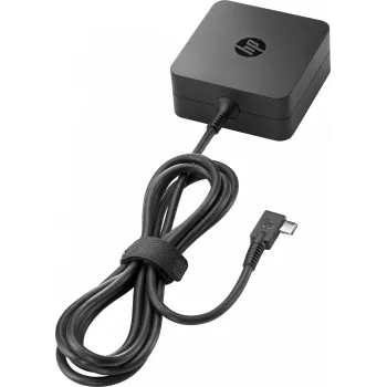 HP 45W USB-C G2 toiteadapter, sülearvuti, siseruumides, 45 W, äriklass, must, 62 mm