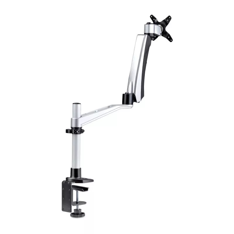 StarTech.com monitori lauakinnitus 27-tollise 16:9 või 30-tollise 21:9 ülilai ekraaniga monitoridele, VESA 75x75/100x100, tööriistavabad käe reguleerimised, C-klamber/läbiviigukumm, vedruga abistatav käsi