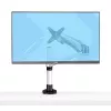 StarTech.com monitori lauakinnitus 27-tollise 16:9 või 30-tollise 21:9 ülilai ekraaniga monitoridele, VESA 75x75/100x100, tööriistavabad käe reguleerimised, C-klamber/läbiviigukumm, vedruga abistatav käsi