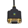 StarTech.com 1ft (30cm) USB nullmodemi jadaadapteri kaabel, COM-säilitus, FTDI, USB-A - DB9 RS232, vahetatavad DB9 mutrid/kruvid, Windows/macOS/Linux