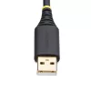 StarTech.com 1ft (30cm) USB nullmodemi jadaadapteri kaabel, COM-säilitus, FTDI, USB-A - DB9 RS232, vahetatavad DB9 mutrid/kruvid, Windows/macOS/Linux