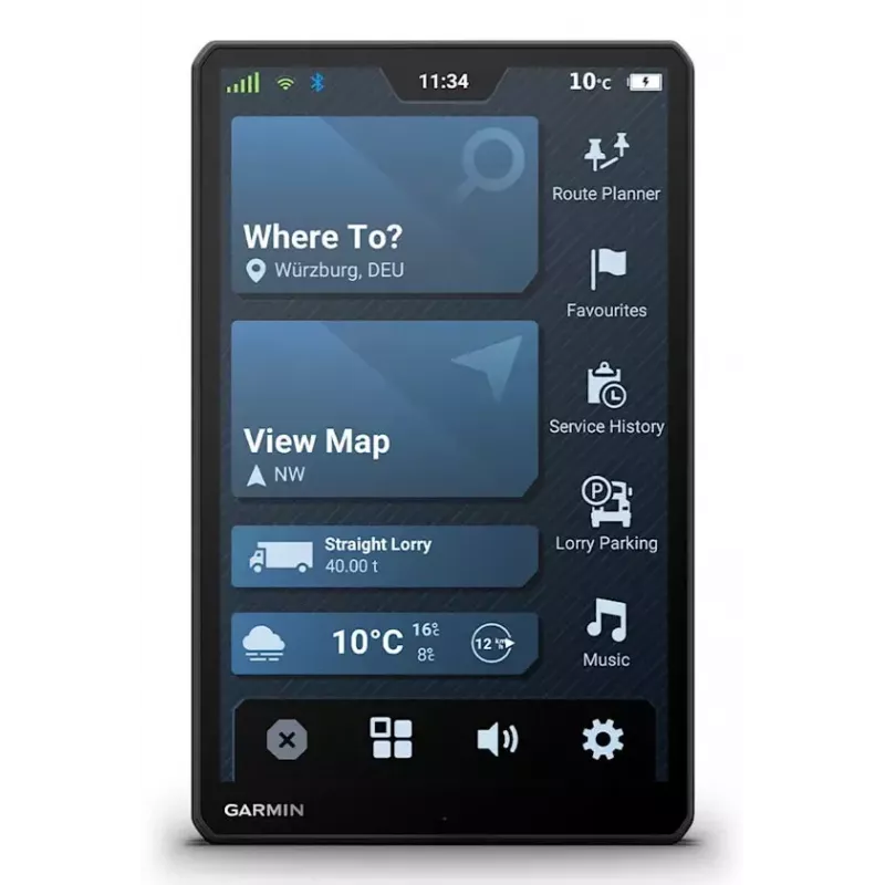 Navigaator Garmin dēzl LGV1020 10,1-tolline TFT-puuteekraan 32 GB must