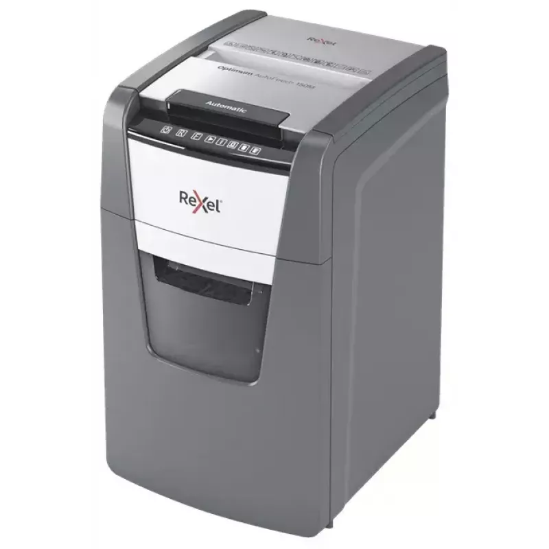 Rexel Optimum AutoFeed+ 150M paberipurustaja Mikropurustus 55 dB 22 cm Must, Hall