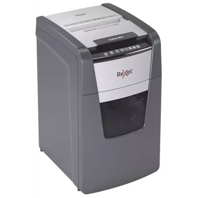Rexel Optimum AutoFeed+ 150M paberipurustaja Mikropurustus 55 dB 22 cm Must, Hall