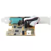 StarTech.com 2-pordiline PCI Express jadakaart, kahe pordiga PCIe RS232-le (DB9) jadakaart, 16C1050 UART, standardsed või madala profiiliga kronsteinid, COM-säilitus, Windowsile ja Linuxile