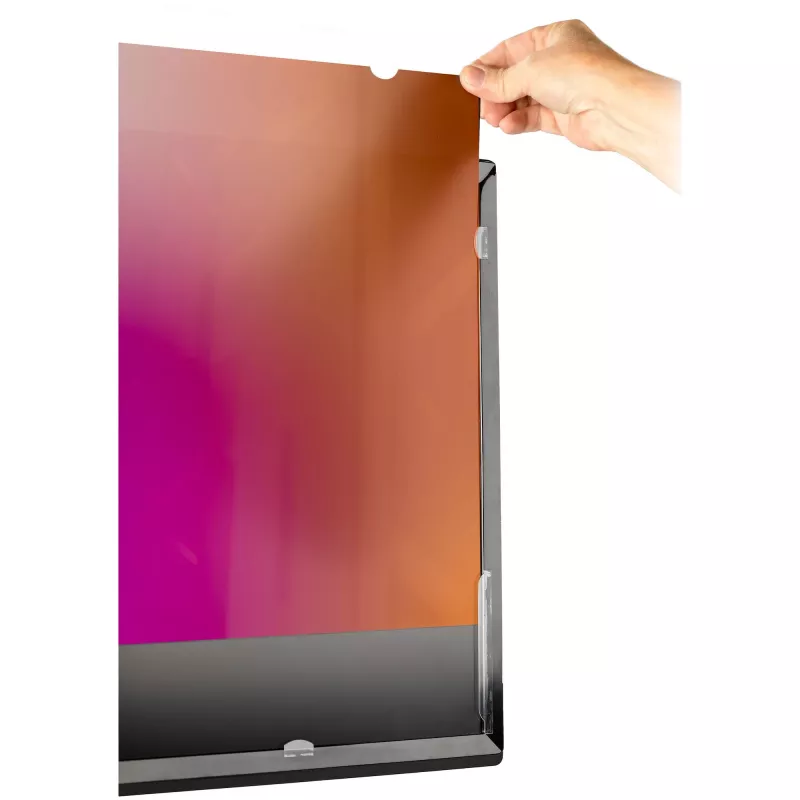 StarTech.com 24-tolline 16:9 kuldne monitori privaatsuskile, pööratav filter täiustatud privaatsusega, läikiv arvuti turvafilter, eemaldatav ekraanikaitse/kaitsekile, +/- 30°