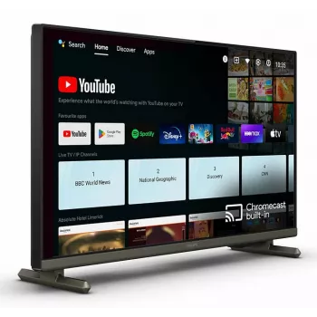 Philips 24HFL4518/12 hotelliteler 61 cm (24 tolli) HD 250 cd/m² Android TV must 6 W