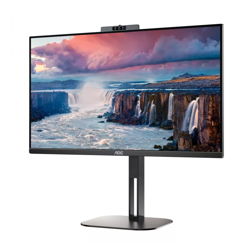 AOC V5 24V5CW/BK arvutimonitor 60,5 cm (23,8 tolli) 1920 x 1080 pikslit Full HD LED must