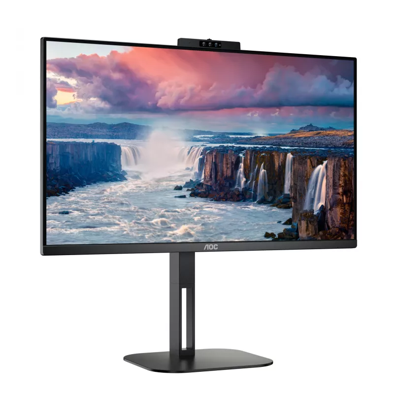 AOC V5 24V5CW/BK arvutimonitor 60,5 cm (23,8 tolli) 1920 x 1080 pikslit Full HD LED must