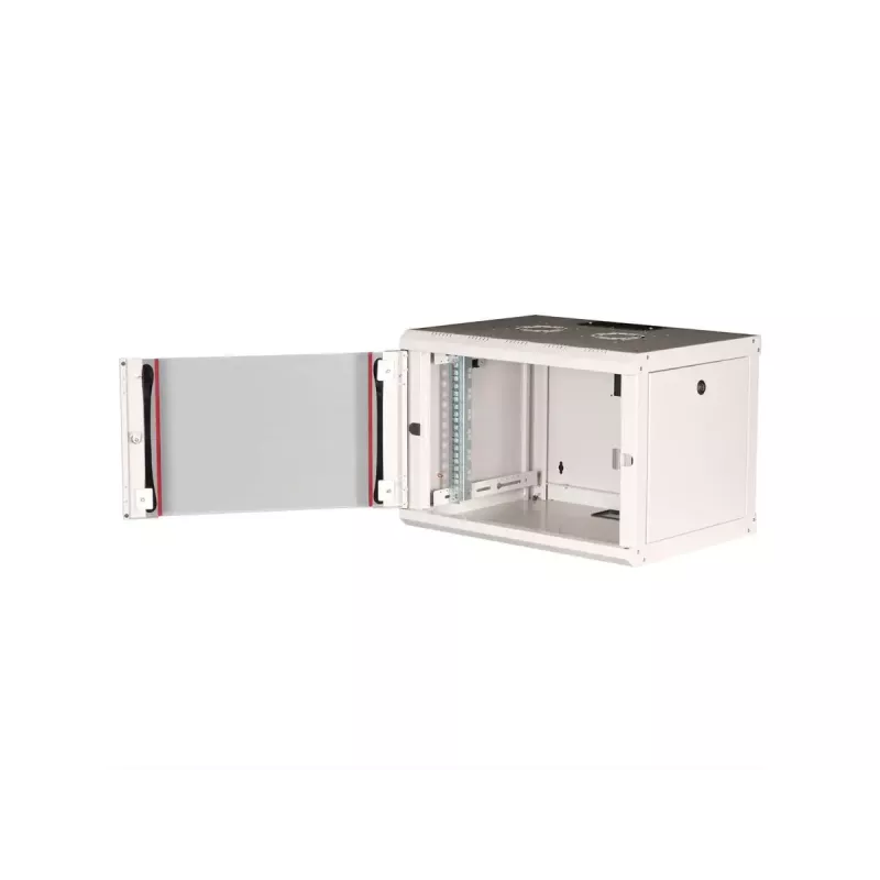 Seinale kinnitatav riiul ROLINE Pro 7U 19-tolline, 600x450 LxS, hall, IP20, võtmelukk
