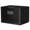ROLINE 19-tolline seinale kinnitatav kapp Pro 7U, 600x450 mm LxS, must, võtmelukk, IP20