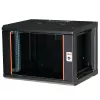 ROLINE 19-tolline seinale kinnitatav kapp Pro 7U, 600x450 mm LxS, must, võtmelukk, IP20