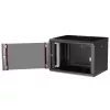 ROLINE 19-tolline seinale kinnitatav kapp Pro 7U, 600x450 mm LxS, must, võtmelukk, IP20