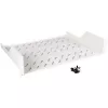 Rack shelf ROLINE 19-inch 2 U 350 T 25kg load capacity hall