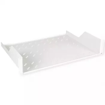Rack shelf ROLINE 19-inch 2 U 350 T 25kg load capacity hall