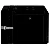 Seinale paigaldatav rack ROLINE Pro 7U 600x600 WxD kaheosaline pööratav must, IP20, 50 kg
