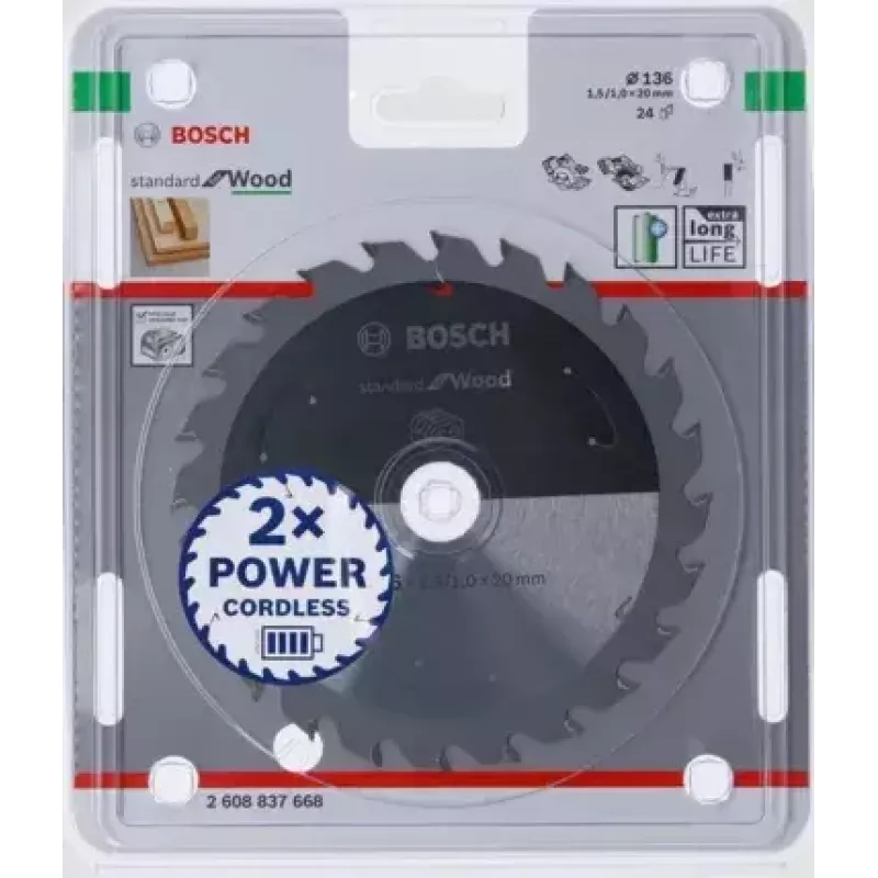 Bosch 2608837668 ketassaeketas, 136 mm