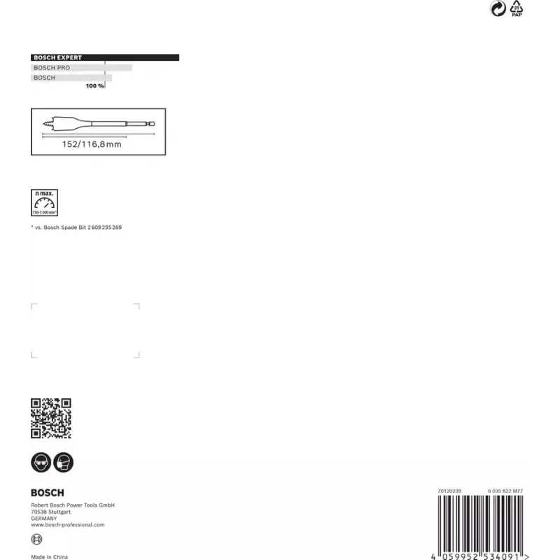 Bosch 2 608 900 334 puuritera Labidapuur 7 tk