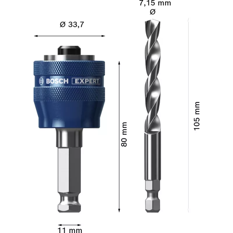 Bosch Expert 2 608 900 527 puurimistarvikute lisaseade Augusae adapter