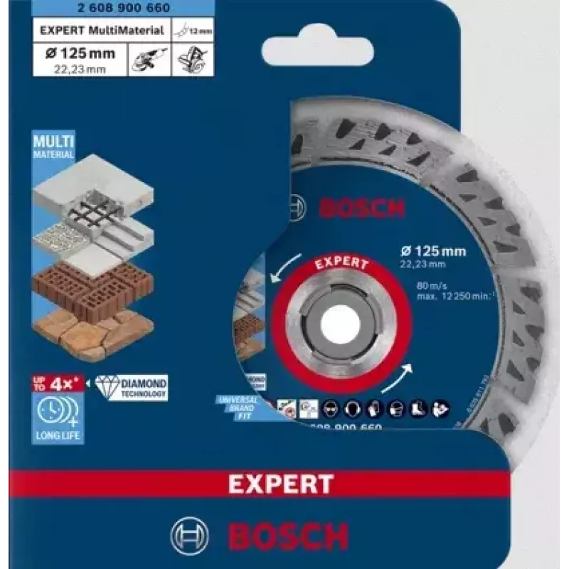 Bosch 2 608 900 660 ketassaag 12,5 cm 1 tk