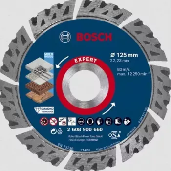 Bosch 2 608 900 660 ketassaag 12,5 cm 1 tk