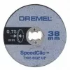 Lisatarvikute komplekt Dremel EZ SpeedClic lõiketarvikute komplekt