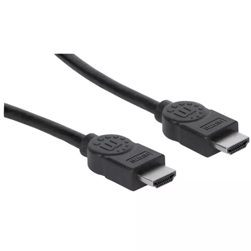 HDMI-kaabel Manhattan HDMM2MHS 2 m, isane-isane, must