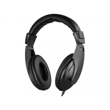 Sandberg Saver MiniJack Headphone Large, juhtmega, kõned/muusika, 20–20000 Hz, 270 g, kõrvaklapid, must