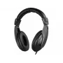 Sandberg Saver MiniJack Headphone Large, juhtmega, kõned/muusika, 20–20000 Hz, 270 g, kõrvaklapid, must