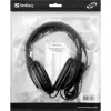 Sandberg Saver MiniJack Headphone Large, juhtmega, kõned/muusika, 20–20000 Hz, 270 g, kõrvaklapid, must