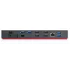 Lenovo 40AN0135EU sülearvuti dokkimisjaam / pordireplikaator Juhtmega Thunderbolt 3 Must, Punane