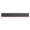 Lenovo 40AN0135EU sülearvuti dokkimisjaam / pordireplikaator Juhtmega Thunderbolt 3 Must, Punane