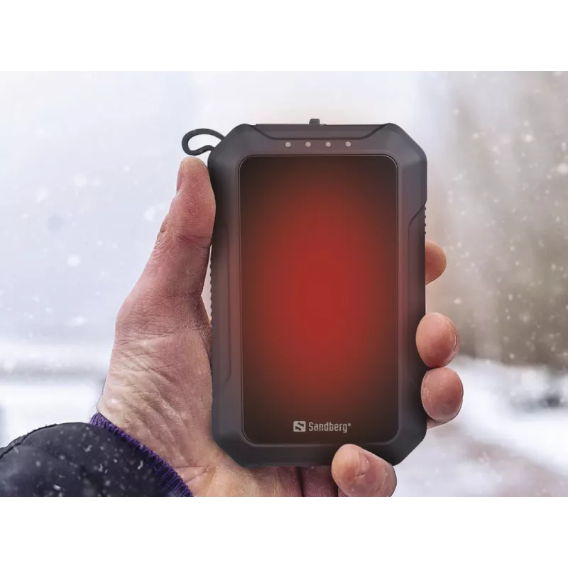 Kaasaskantav akupank Sandberg Hand Warmer 10000 mAh