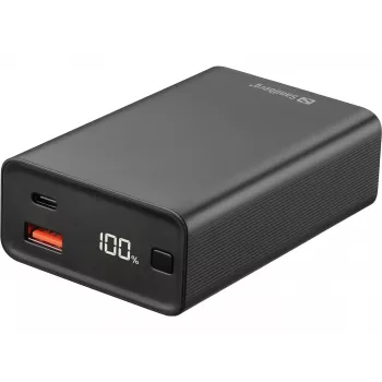 Kaasaskantav akupank Sandberg Travel Powerbank 20000 PD65W, 20000 mAh