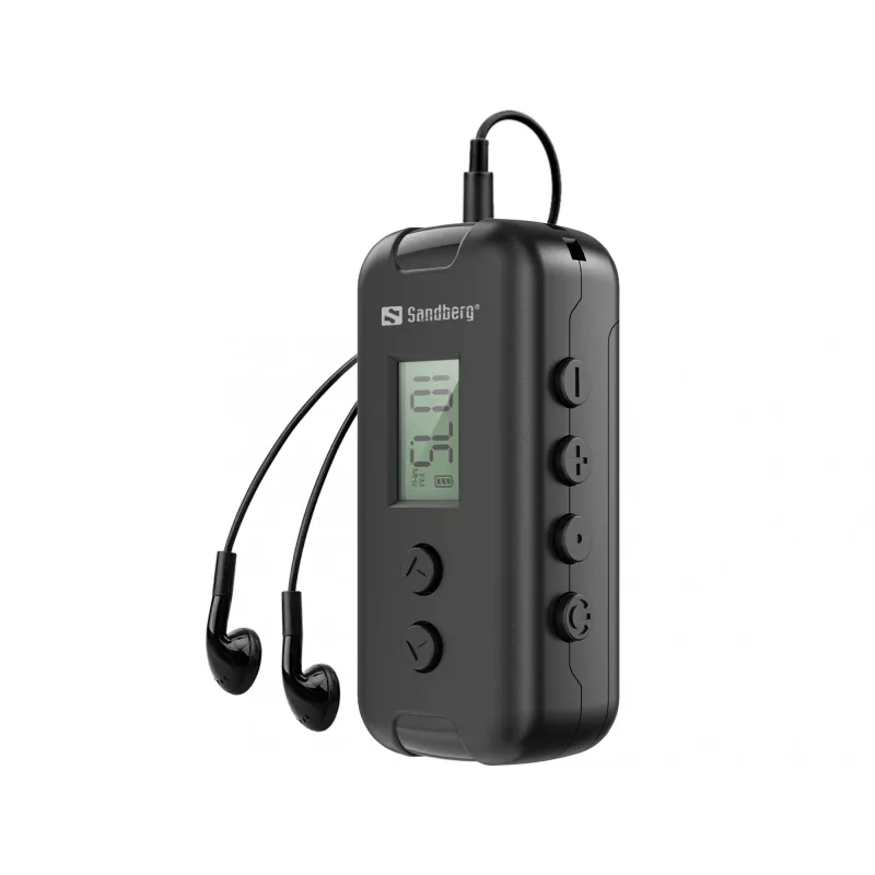 Kaasaskantav raadio Sandberg 421-00 FM 76-109 MHz Must