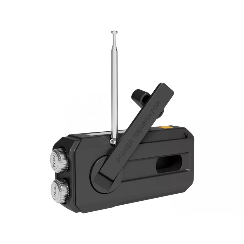 Sandberg Survivor Radio All-in-1 2000, kaasaskantav, AM, FM, 87–180 MHz, 520–1710 kHz, 3 W, analoog