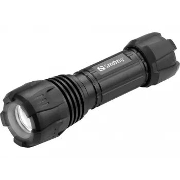 Sandberg Survivor Taskulamp AAA-patareidele, käsilamp, must, alumiinium, LED, 3 W, 150 lm