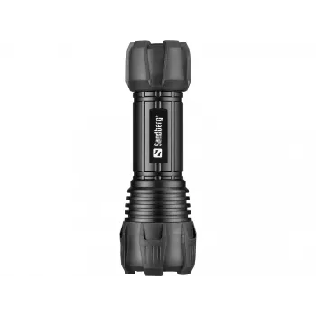 Sandberg Survivor Taskulamp AAA-patareidele, käsilamp, must, alumiinium, LED, 3 W, 150 lm