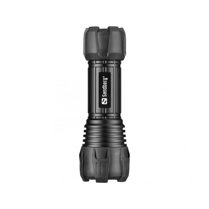 Sandberg Survivor Taskulamp AAA-patareidele, käsilamp, must, alumiinium, LED, 3 W, 150 lm
