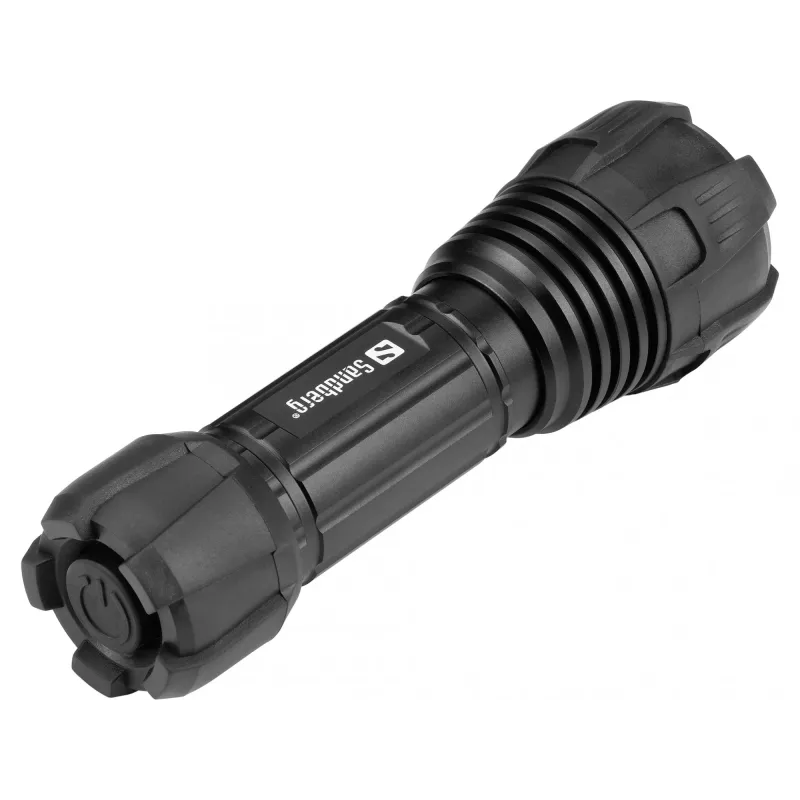 Sandberg Survivor Taskulamp AAA-patareidele, käsilamp, must, alumiinium, LED, 3 W, 150 lm