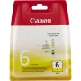 Canon BCI-6Y kollane tindikassett, kollane, pigmendipõhine tint, 1 tk, 360 lehekülge