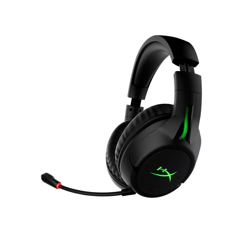 HyperX CloudX Flight - juhtmevaba mänguri peakomplekt (must-roheline) - Xbox