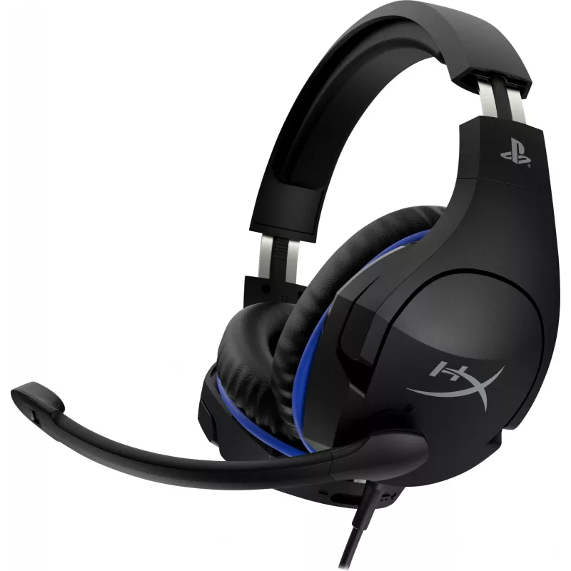 HyperX Cloud Stinger - mängupeakomplekt - PS5-PS4 (must-sinine)
