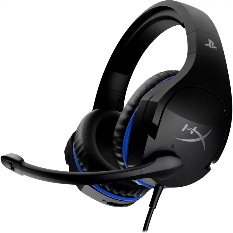 HyperX Cloud Stinger - mängupeakomplekt - PS5-PS4 (must-sinine)